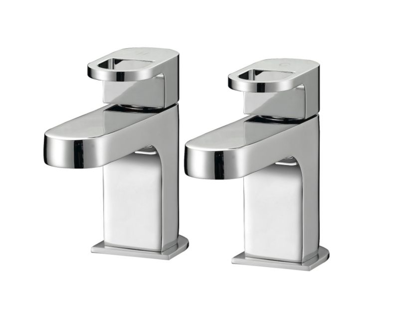 Cooke & Lewis Marano Bath Taps Chrome Effect