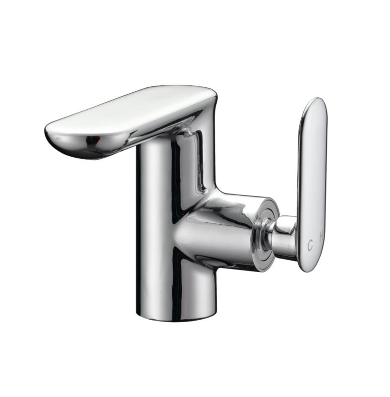 Cooke amp Lewis Saru Basin Mixer Side Control Chrome Effect