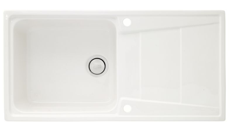 Cooke and Lewis Passo Ceramic Single Bowl Sink
