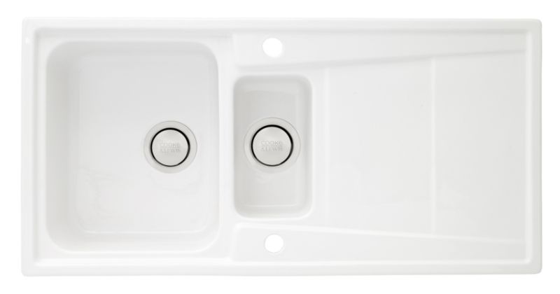 Cooke and Lewis Passo Ceramic 15 Bowl Sink