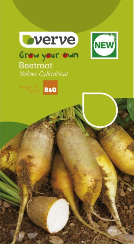 Verve Grow Your Own Beetroot Yellow Cylindrical