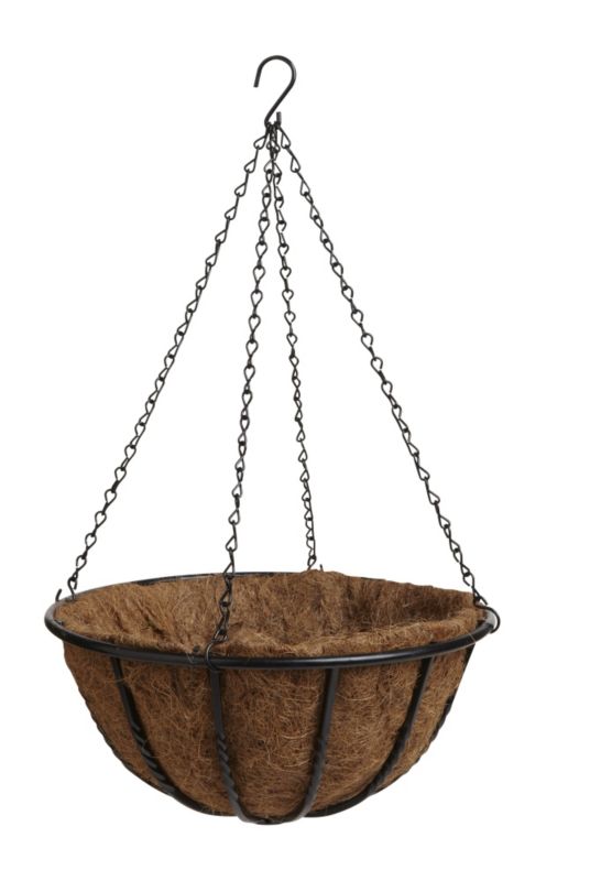 Hd 16quot Black Hanging Basket