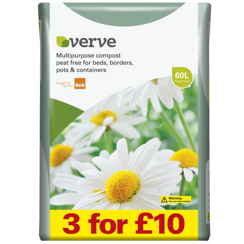 Verve Peat Free Compost 60 Litres