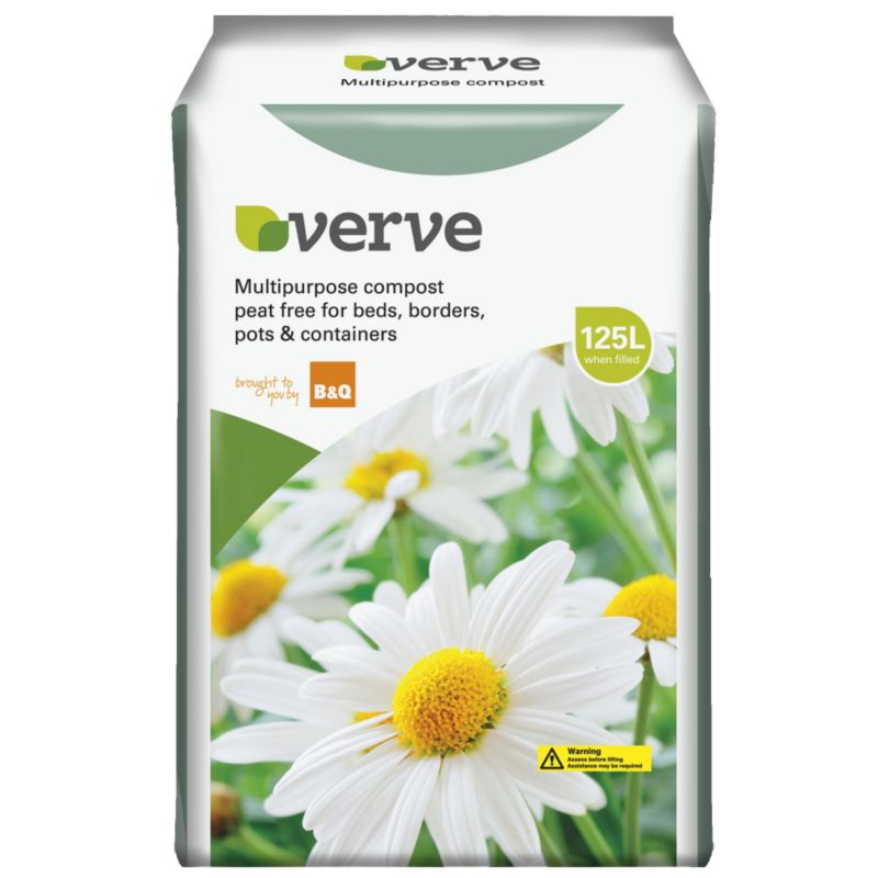 Verve Peat Free Compost 125 Litres