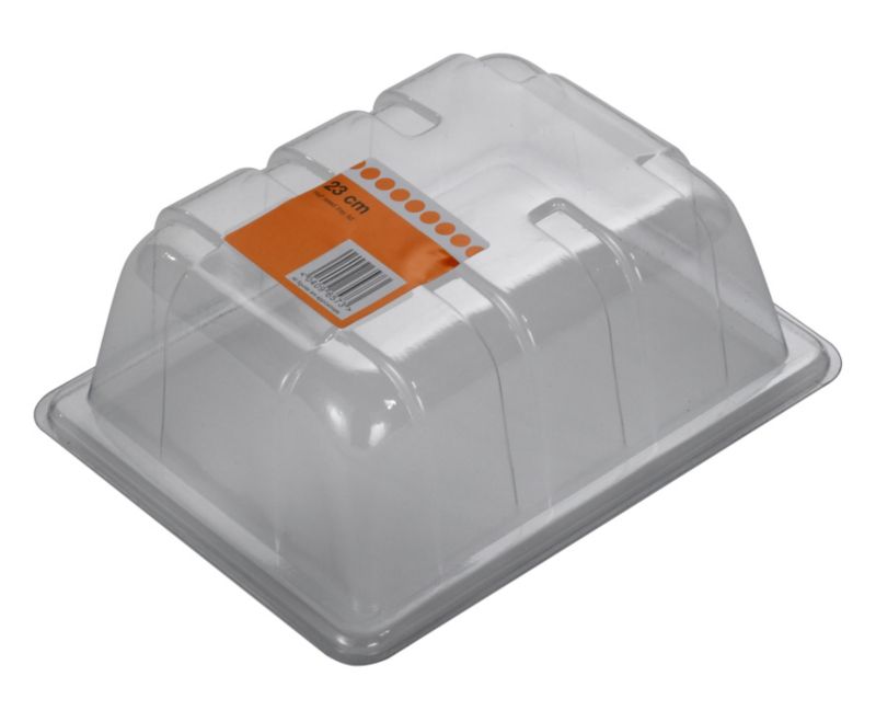 Value Half Seed Tray Lid Clear