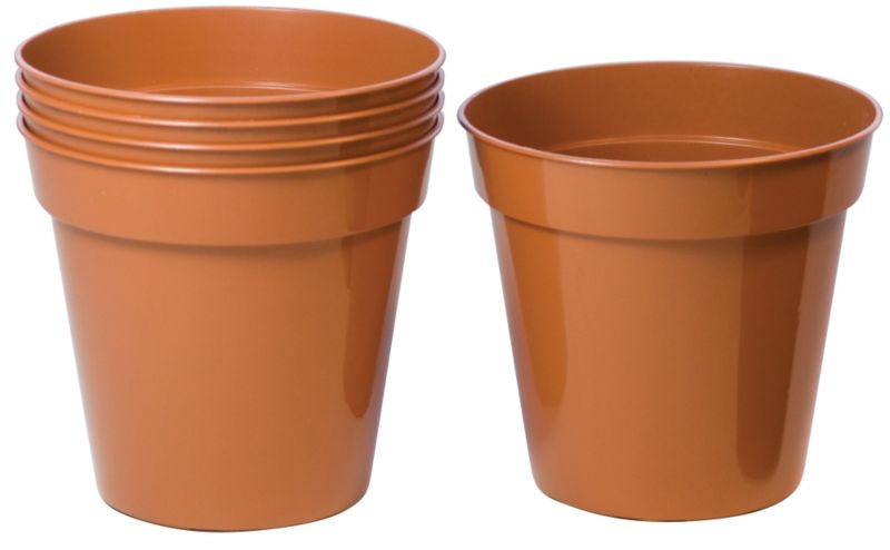 Plant Pots 127Cm 5quot Pack Of 5
