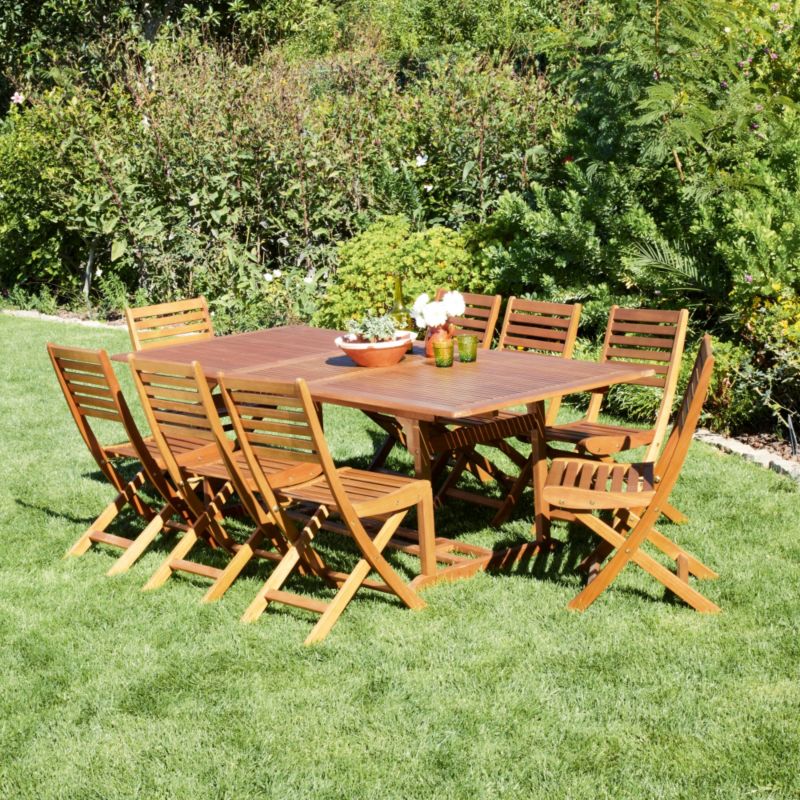 Aland 8 Seat Dining Set