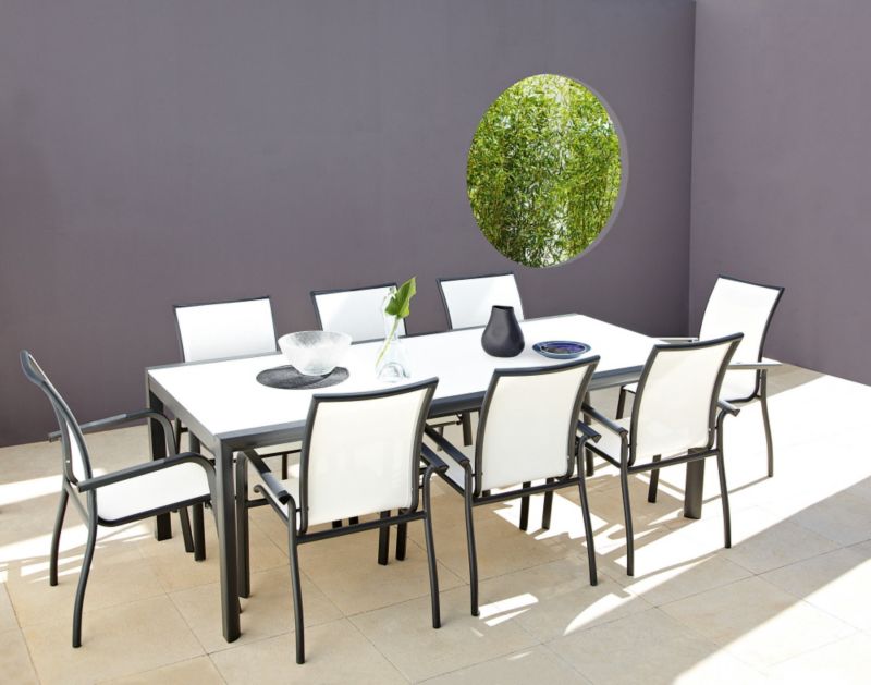 Blooma Santorin 8 Seater Dining Set