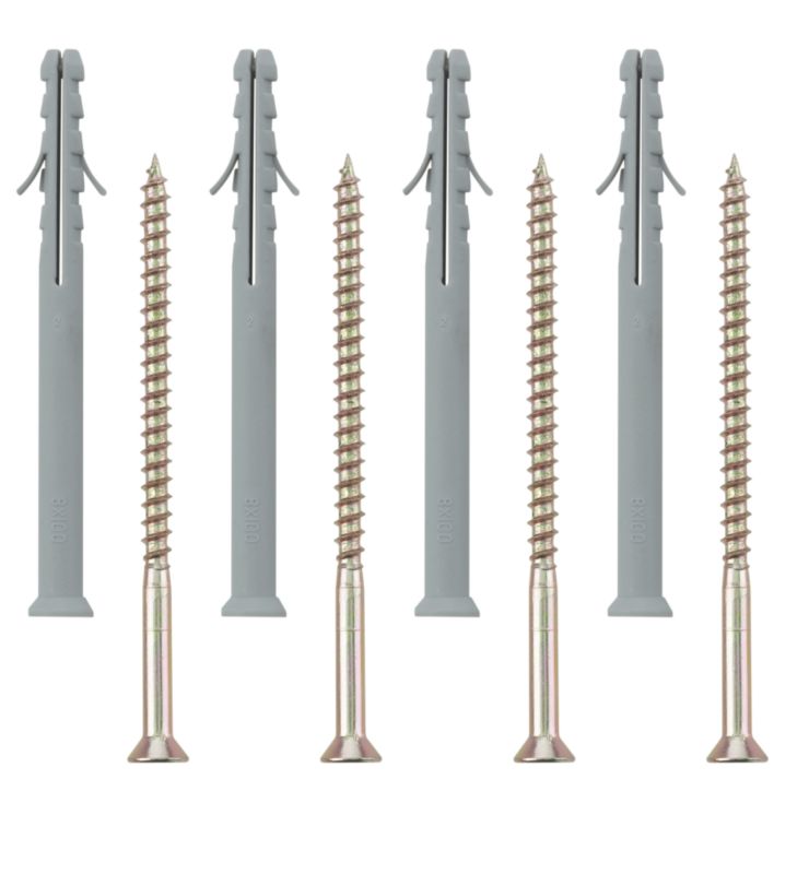 BandQ Standard Frame Fixing 16 Pack W8 x L100mm