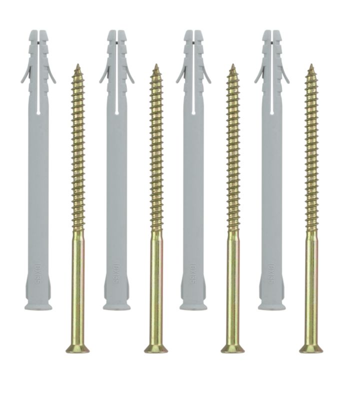 BandQ Standard Frame Fixing 16 Pack W10 x L135mm
