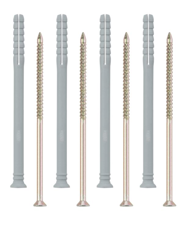 BandQ Hammer In Fixing 16 Pack W8 x L120mm