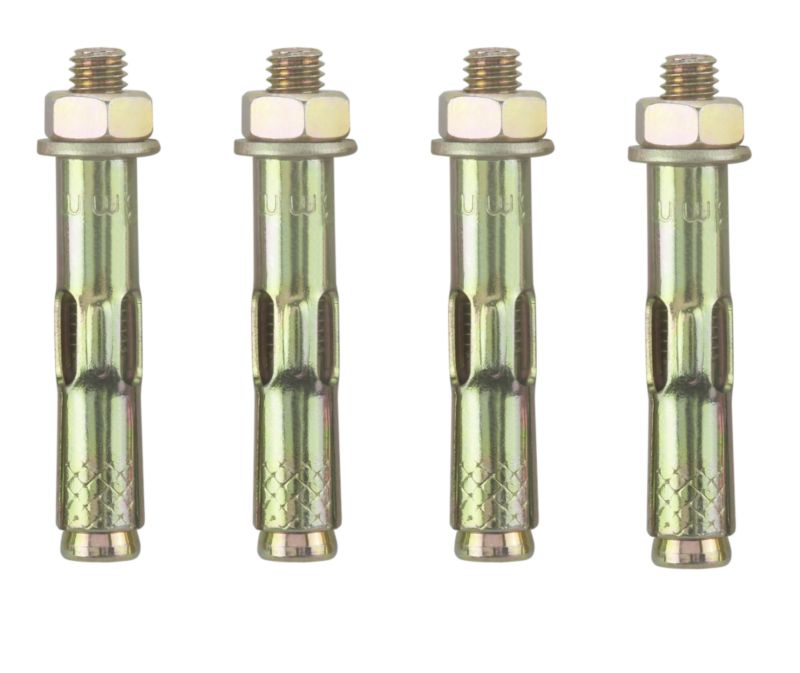 BandQ Sleeve Anchor M8x40mm Nut