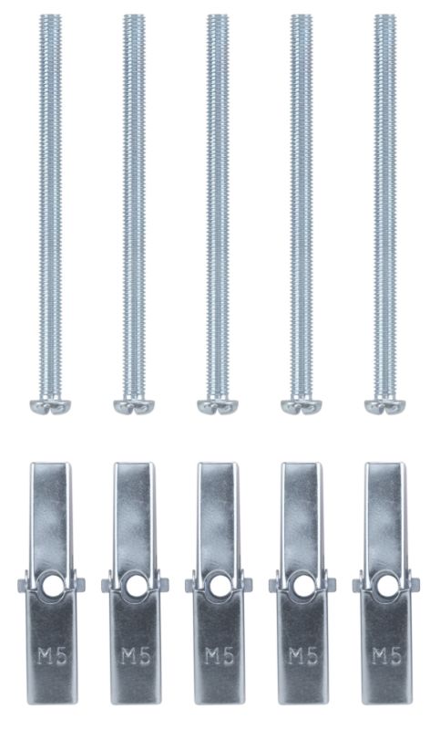 BampQ Spring Toggle M5 amp 80mm Machine Screw