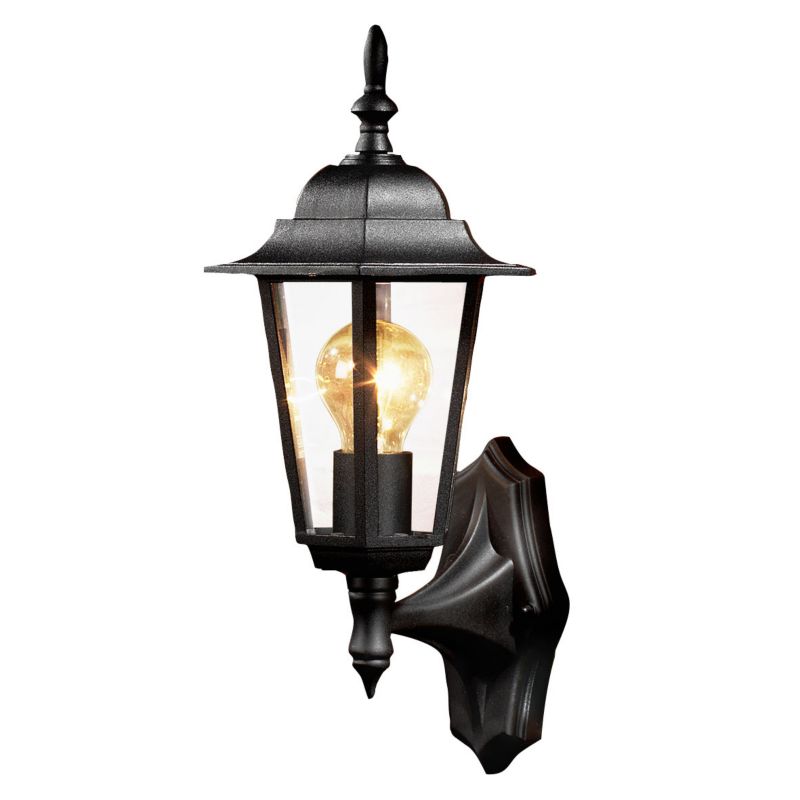 BandQ Trerice 6 Sided Lantern Black