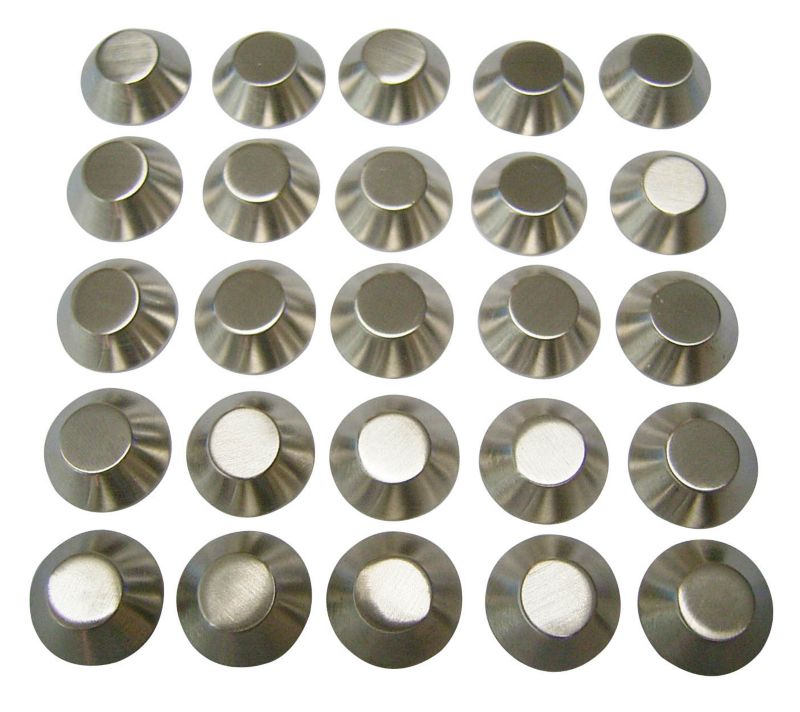 IT Kitchens Hot Lozenges Worktop Protectors Brushed Nickel
