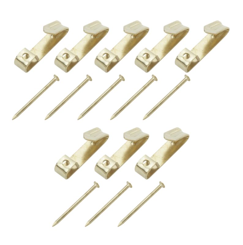B&Q Picture Hook  Brass Plated
