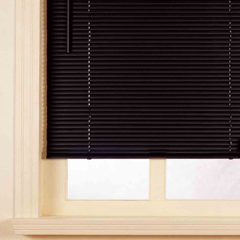 Colours by BandQ PVC Venetian Blind Black