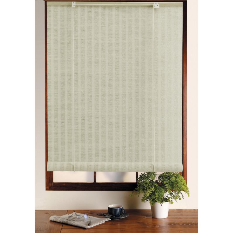 BampQ Woven Jute Roll Up Blind Natural W180cm x L160cm