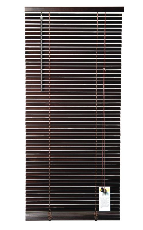 Colours by BampQ Wood Blind Dark Wood L160cm x W180cm