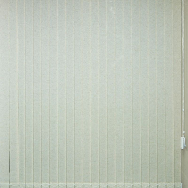BampQ Fabric Vertical Blind Linen Mix L137cm x W120cm