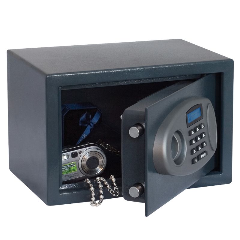 BandQ Electronic Safe Anthracite Small