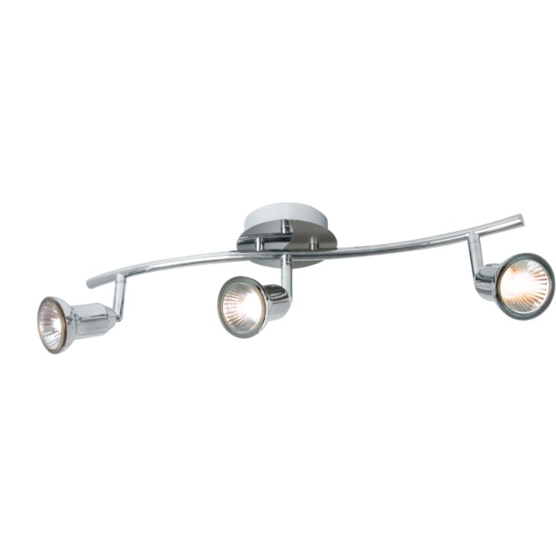 Zorbo 3 Light Bar Spot Chrome Effect