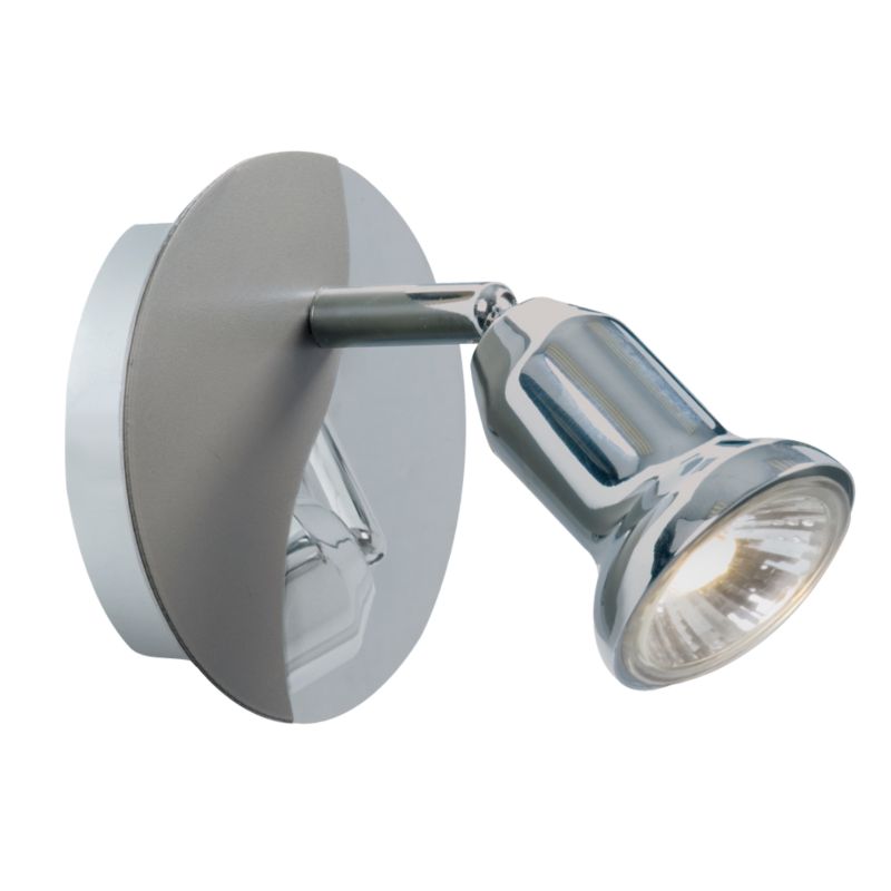 Zorbo 2 Light Round Spot Chrome Effect 50W