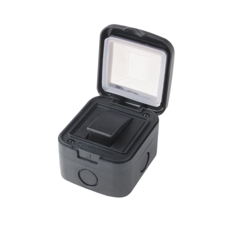 HEC Weatherproof 20 Amp Single Switch IP55