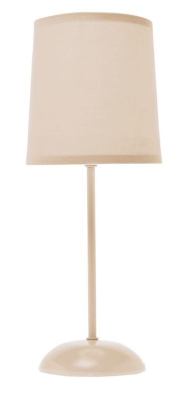 Lights by B&Q Abi Touch Lamp Cappuccino