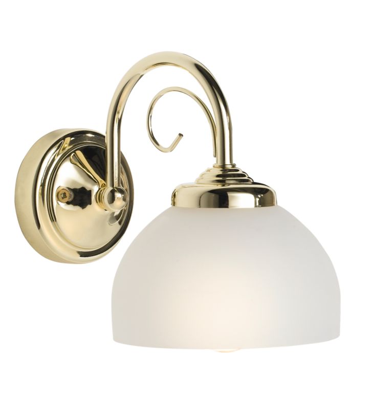 Lights by B&Q Grantchester Single Wall Light