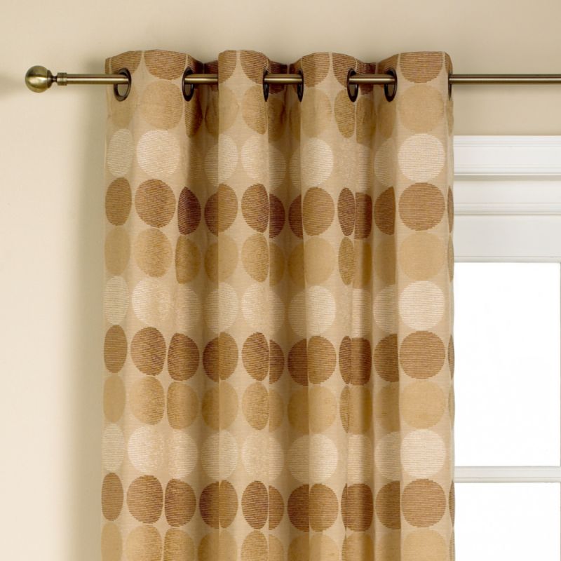 Colours by BandQ Jameson Eyelet Curtains Natural