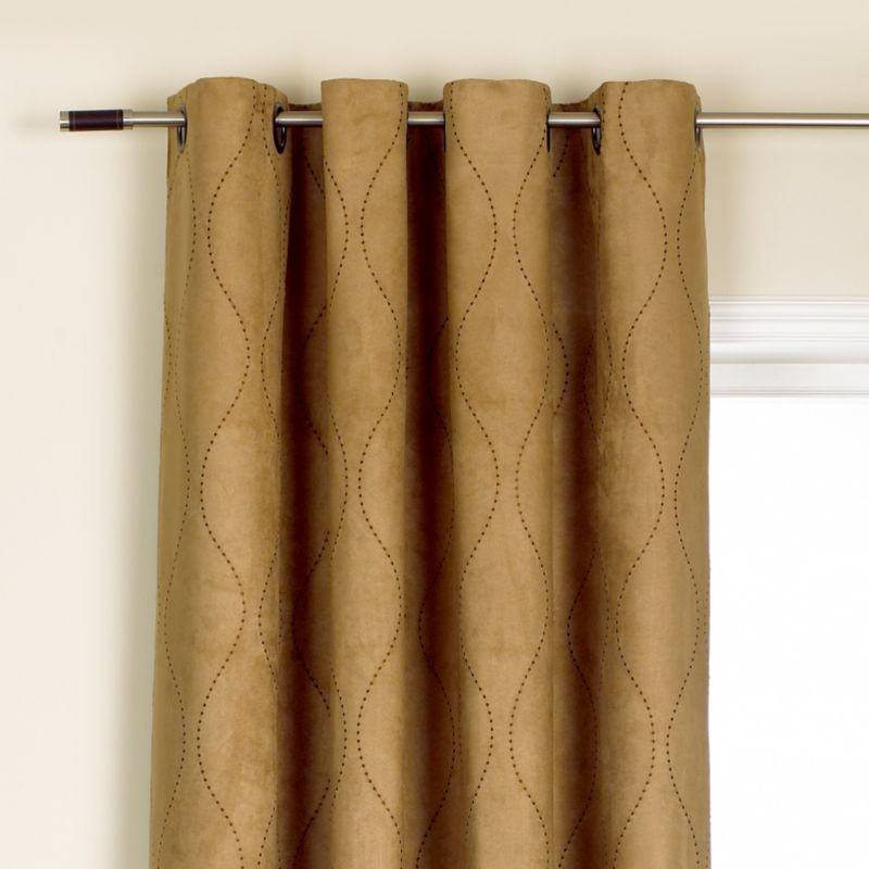 Colours by BandQ Harper Eyelet Curtains Mushroom