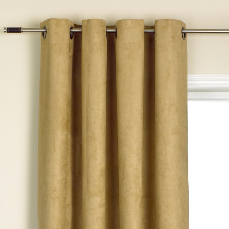 Colours by BandQ Morgan Eyelet Curtains Mushroom