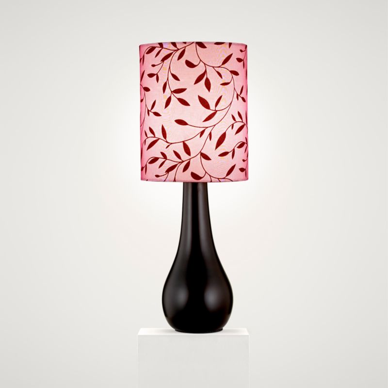 Lights by BandQ Table Lamp, Dark Brown Ceramic
