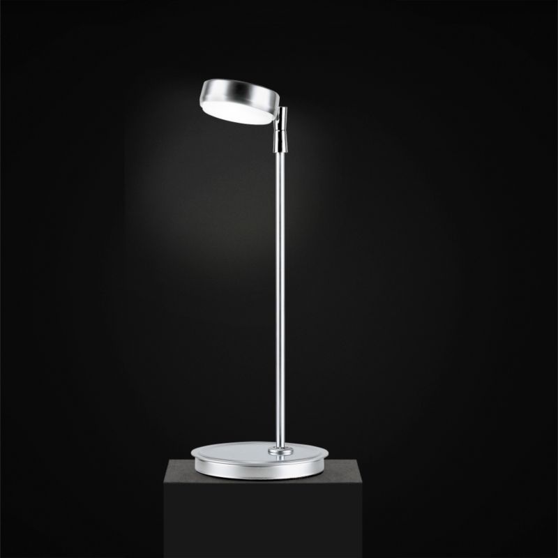 Lights by BandQ Strada Table Lamp Matt Chrome