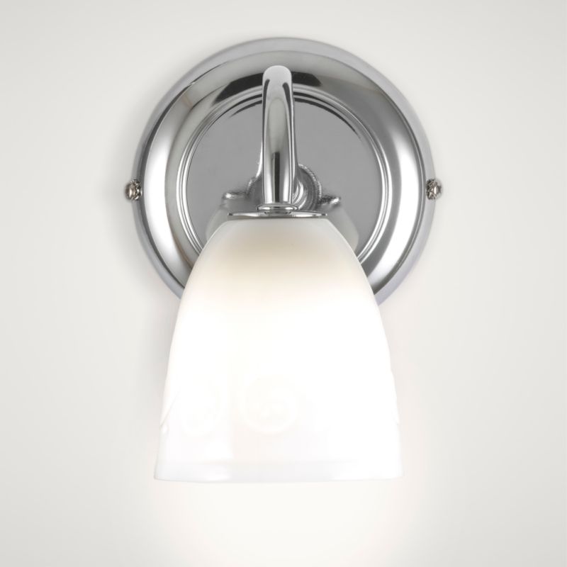 Lights by BandQ Isalys Spot Light with White Ceramic Shade