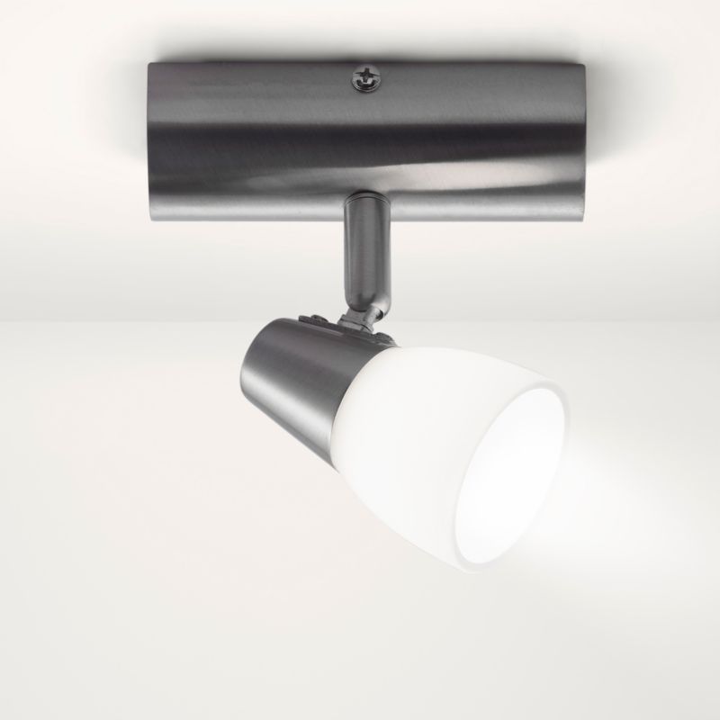 Lights by BandQ Lisboa Single Spot Light Satin