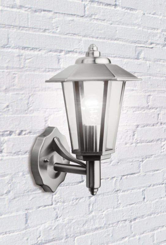 Lights By BandQ Newport Lantern Stainless Steel