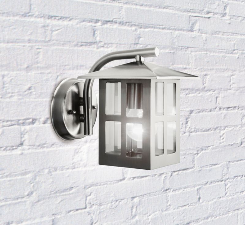 Lights By BandQ Vermont Window Lantern Stainless Steel