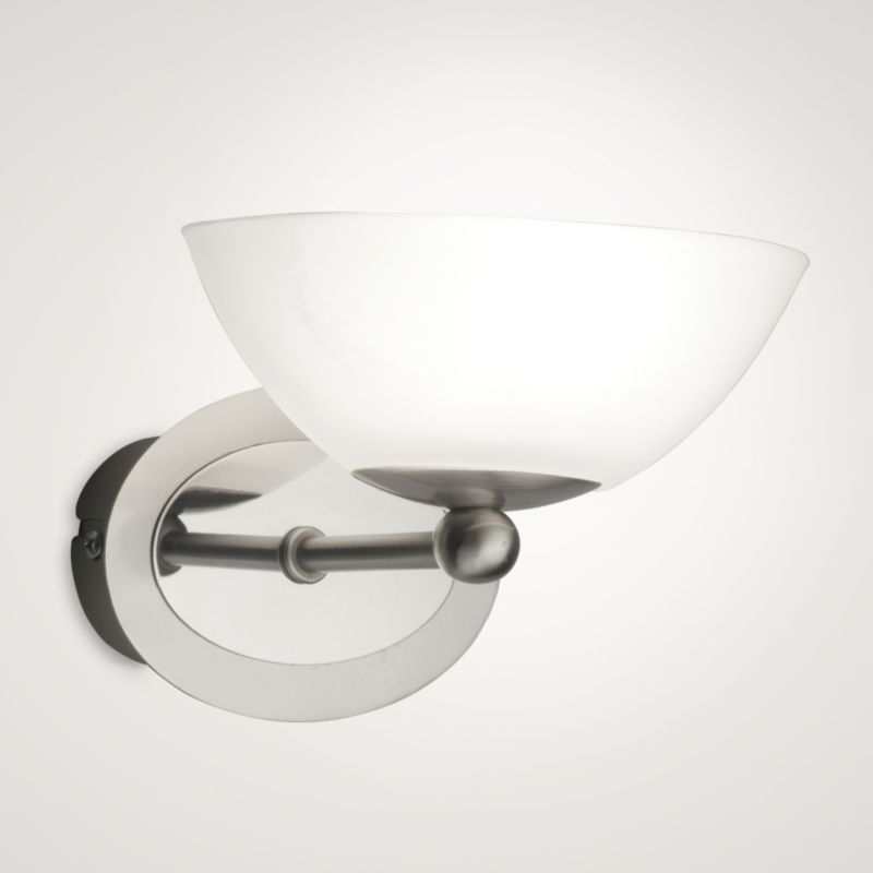 Aba Glass Bowl Wall Uplighter