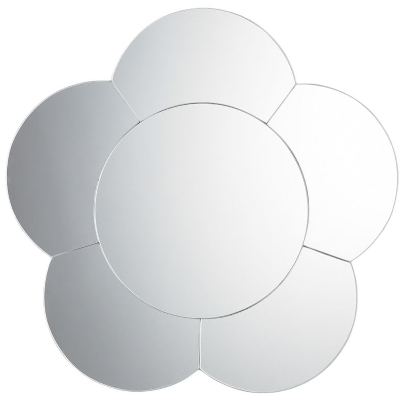 Colours by BandQ Flower Mirror Clear
