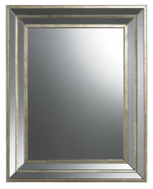 Colours by BandQ Metallic Effect Bordered Mirror