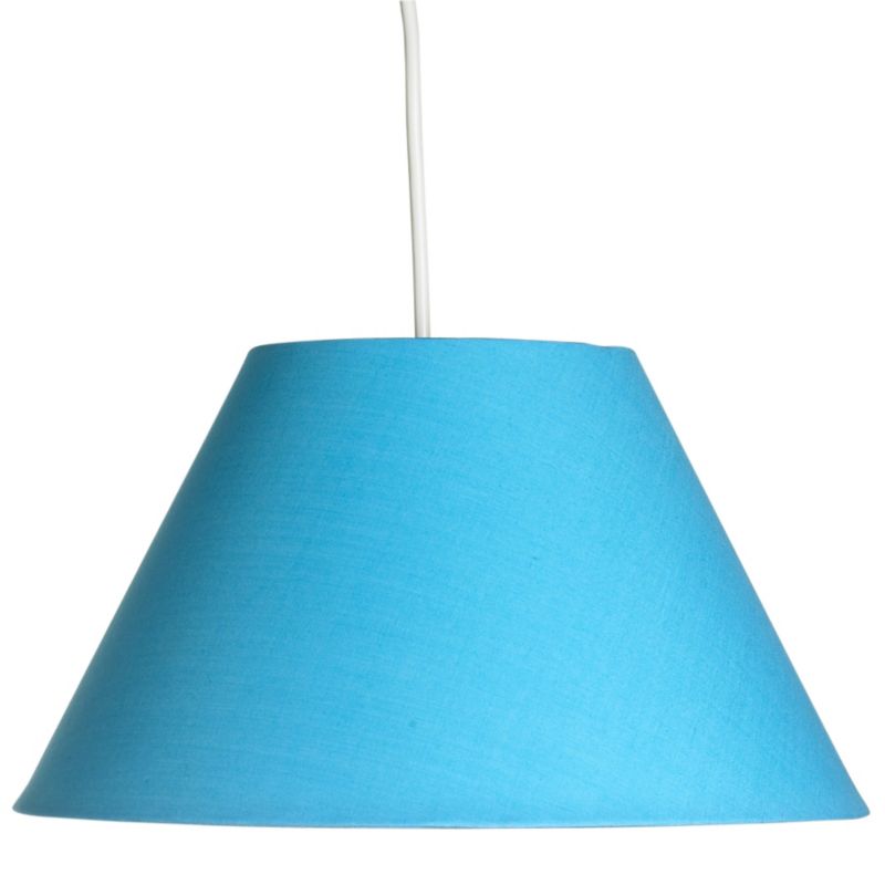 Plain Small Tapered Drum Blue Shade