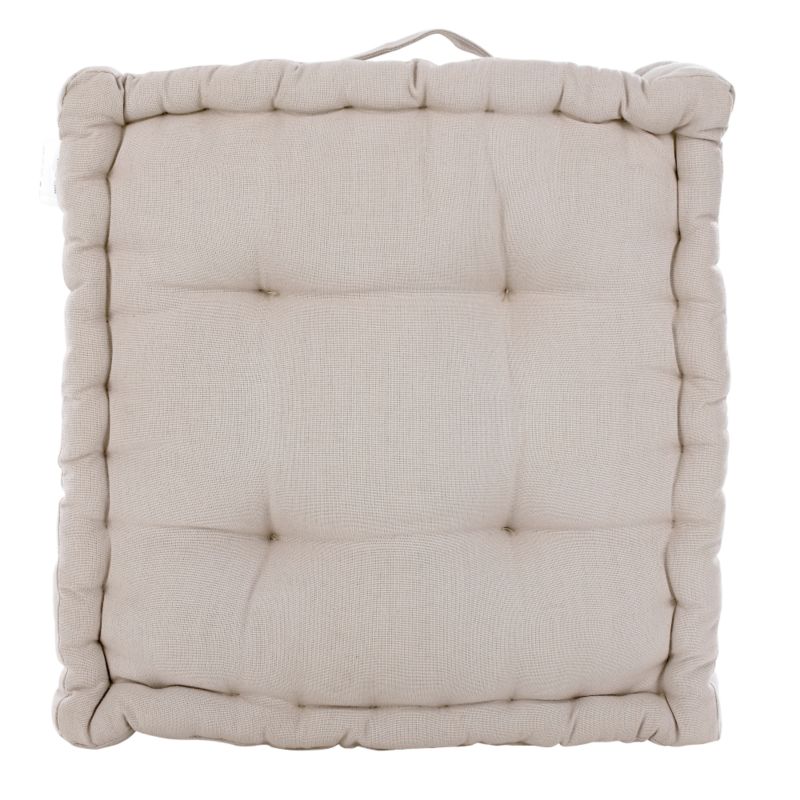 Colours by BampQ Box Edge Cushion Taupe 40 x 40 cm