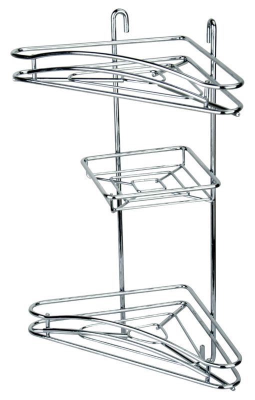 3 Tier Shower Caddy Chrome