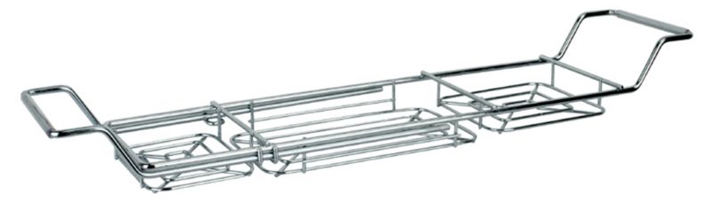 Extendable Bath Rack Chrome