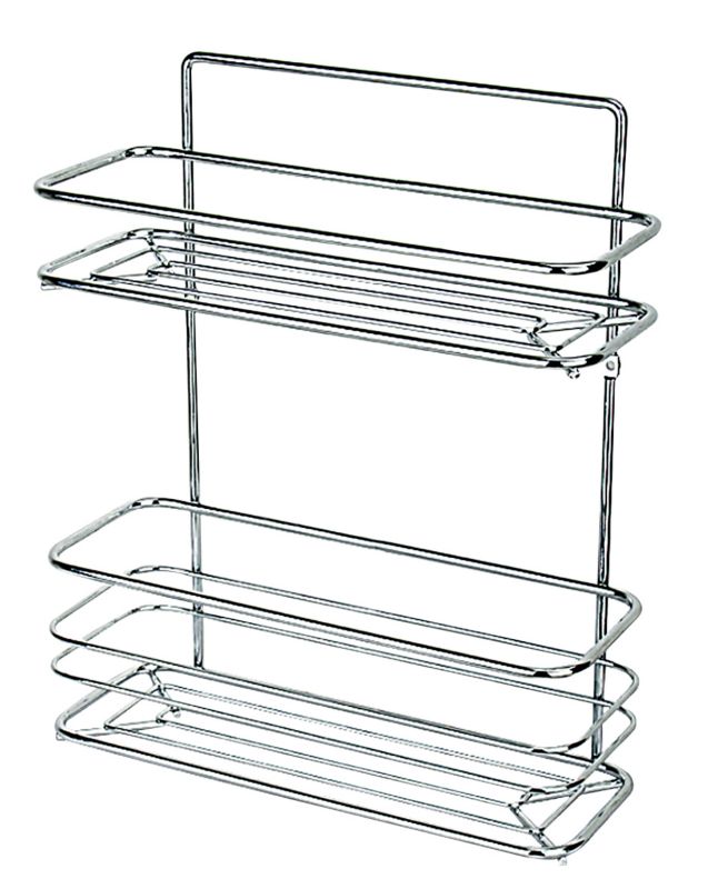 2 Tier Cosmetic Caddy Chrome