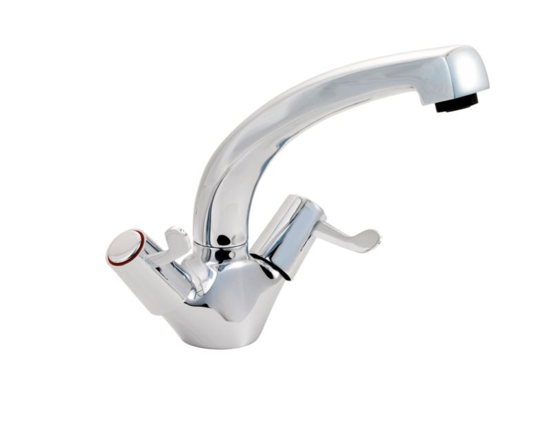Boston Lever Monobloc Tap Chrome Finish
