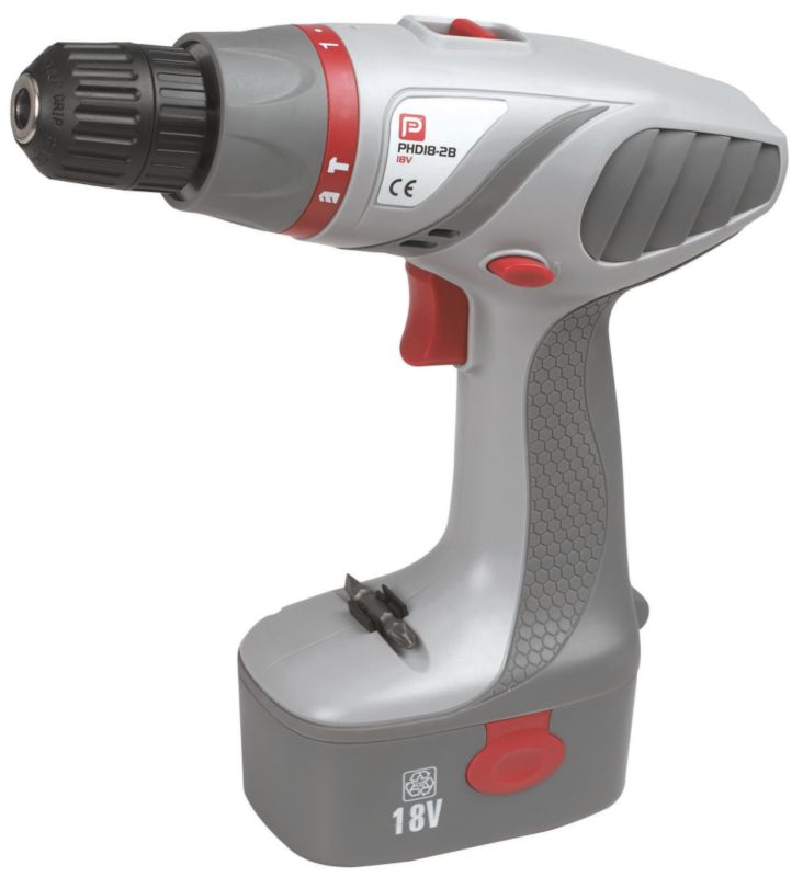 Performance Power Cordless Hammer Drill 18V PHD18 2B