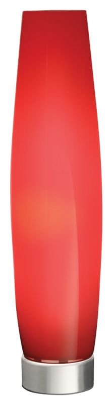 Lights by BandQ Maisy Red Glass Table Lamp T208